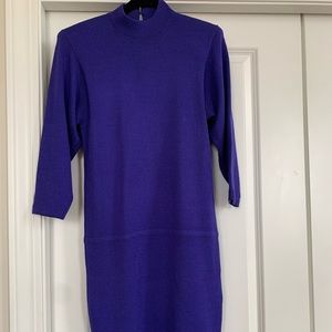 Vintage St. John purple dress
